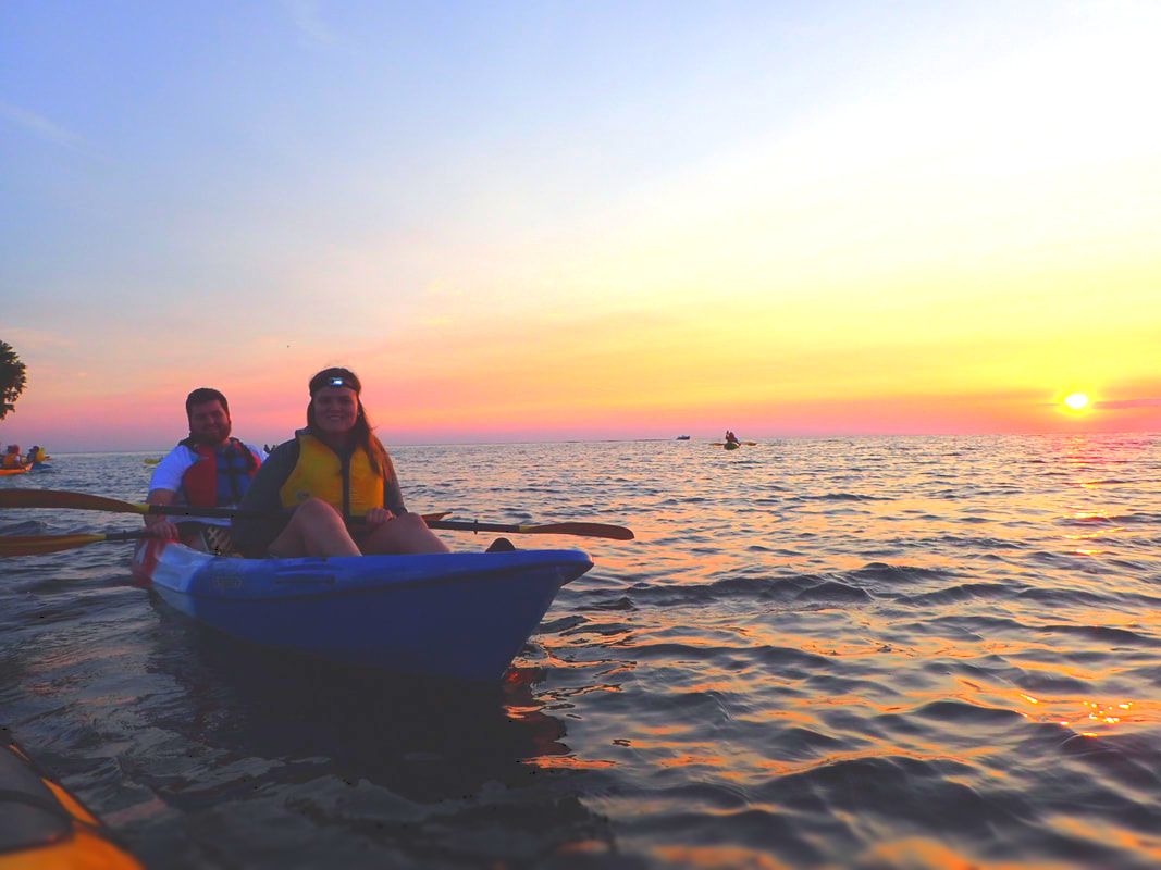 Smiles and a Sunset Kayak Tour